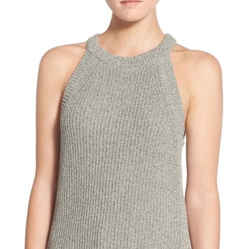 Grey Madewell sweater tank